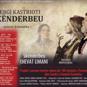 “Skënderbeu”nga Amerika  shfaqet në teatrot e Evropës
