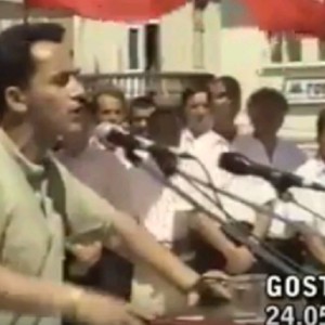 Si sot 20 vjet  Rufi Osmani e drodhi  Gostivarin për flamurin  (VIDEO)