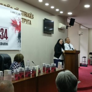 Foto Lajm:”Dhoma 334″libri për Ziadin Selën promovohet në Strugë