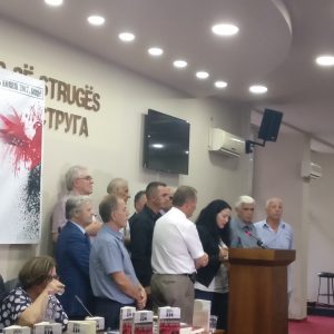 Diaspora e Suedisë mirënjohje për struganët Sejdin Lloga,Shefit Iljazi dhe Xhevat Lena