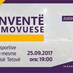 Aleanca për Shqiptarët sot mban Konventën promovuese në Tetovë!