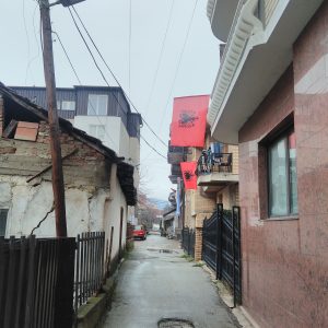 Foto Lajm:Një lagje e Strugës gati për 28 nëntorit