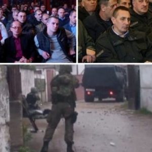 Vdes polici, i plagosur në Lagjen e Trimave