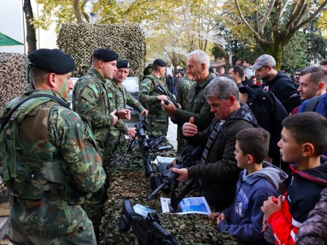 Ushtria Shqiptare, tregon “forcën” (FOTO)