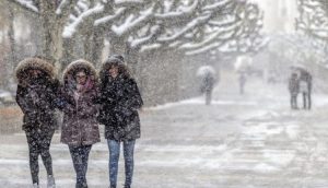Reshje të dendura të dëborës në disa pjesë të Maqedonisë, ja njoftimi i rëndësishëm për shoferët!