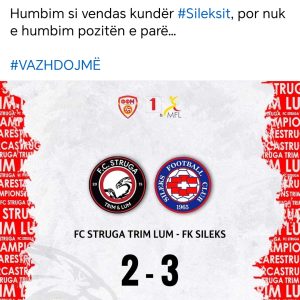 FC Struga humb por e ruan vendin e parë