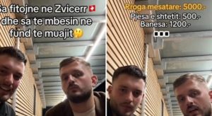 Mërgimtari nga Zvicra me pagë mujore pesë mijë franga, tregon se sa i mbesin në fund të muajit (VIDEO)