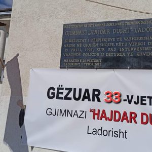 Verdet Kolonja kujton hapjen e Gjimnazit në Ladorisht:”Hajdar Dushi” një shkëndijë që u bë flakadan diturie jo vetëm në Strugë